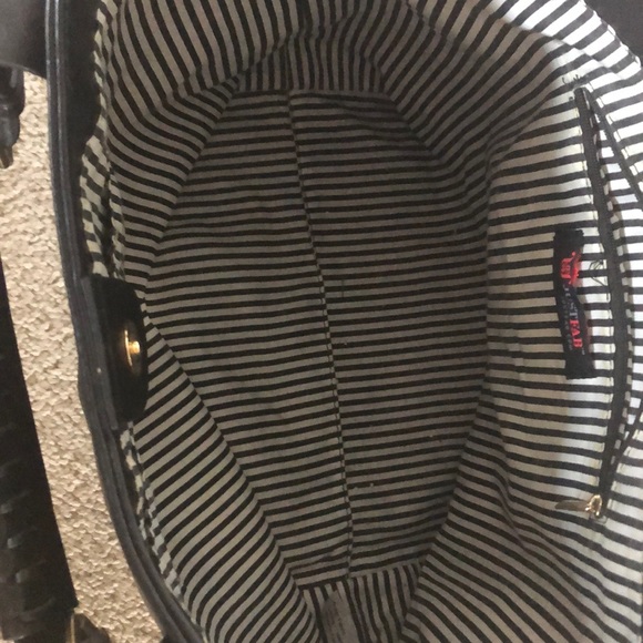 Black big tote bag from justfab - Picture 2 of 3